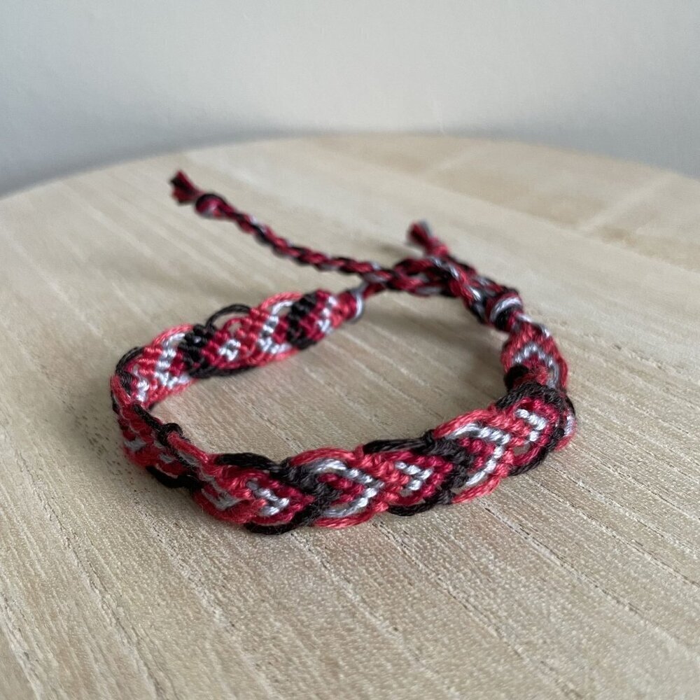 Mckenna Bracelet, anklet, trendy, comfortable, tie, embroidery thread, woven, gi